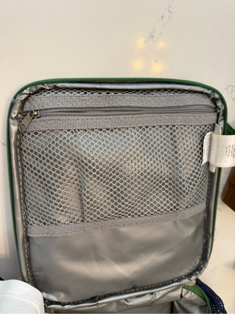 Navy Green Solid, Classic Fairfax Lunch Box